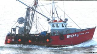 Beam trawler Sarah Jayne