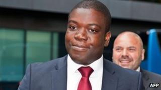 Kweku Adoboli arriving at court on 10/9/12