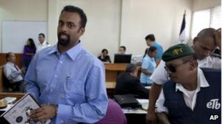 Jason Puracal at his appeals hearing on 12 September 2012