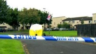 scene of stabbing
