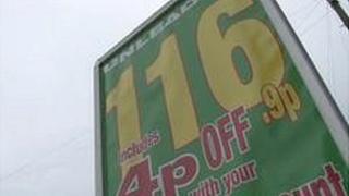 Jersey petrol prices