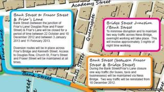 Highland Council street plans