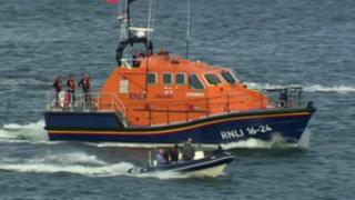 The John D Spicer Tamar class lifeboat