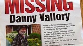 Missing person poster