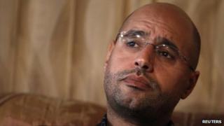 Saif al-Islam Gaddafi (file photo)