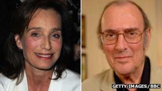 Kristin Scott Thomas and Sir Harold Pinter