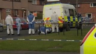 Scene of Carlisle stab murder