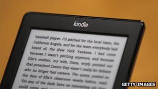 Amazon Kindle e-book reader