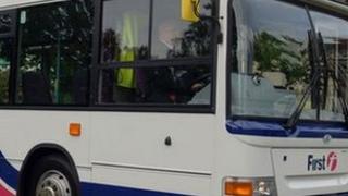 First bus
