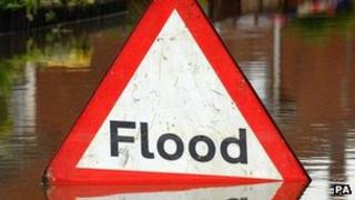 It is hoped the new defences will lower the risk of flooding