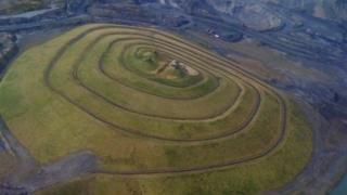 My attempt at capturing a photograph of Charles Jencks's latest land sculpture