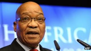 South African President Jacob Zuma, file pic