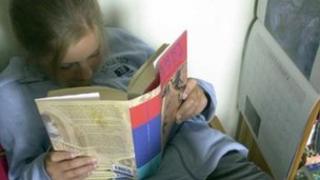 Teenage reader