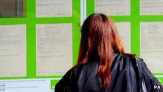 job seeker looking for work