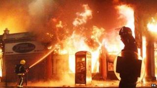 Riot in London
