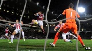 An English Premier League match. Photo: November 2012