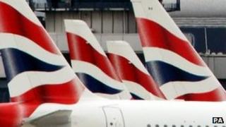 BA tailfins