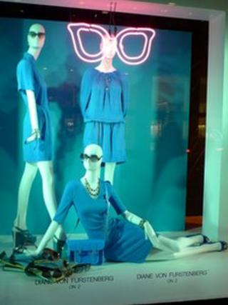 Bloomingdale's shop window display