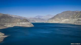 Puclaro reservoir