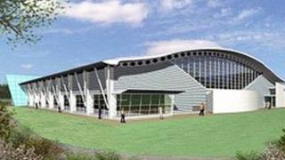 An artist impression of the new leisure centre