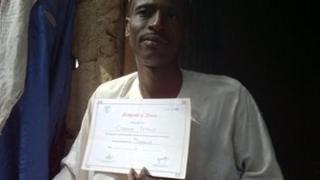 "Polio mobiliser" in north Nigeria