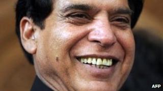 The nominated candidate for prime minister from the ruling Pakistan People's Party (PPP), Raja Pervez Ashraf