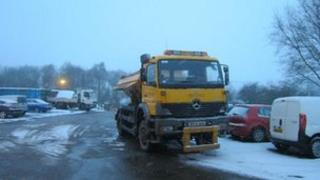 Gritters in Staffordshire