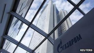 Gazprom headquarters in Moscow, January 2013