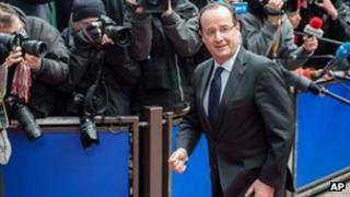 French President Francois Hollande