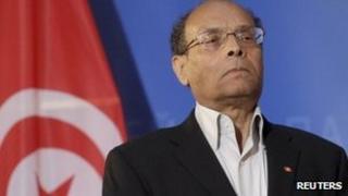 Tunisian President Moncef Marzouki, 6 February