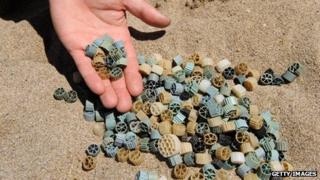 Beach waste