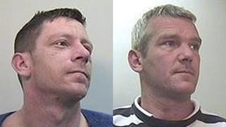 Michael Sutherland (L) and Steven Archibald (R)