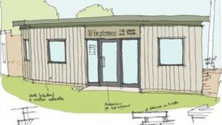 An artists' impression of how the new parlour will look