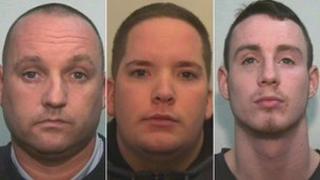 Kevin Pomeroy, James Chapman and Daniel Pomeroy
