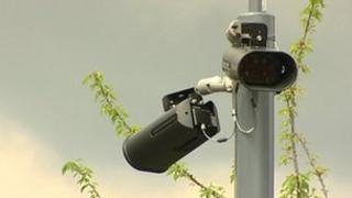 One of the cameras