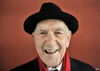Stephane Hessel in a picture taken 22 January 2011 in Paris