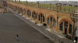 Newhaven Fort arcades