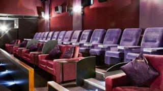 Seating at the Regal Cinema