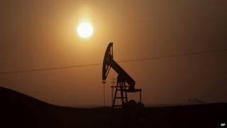 An oil well in Iraq's autonomous Kurdish region