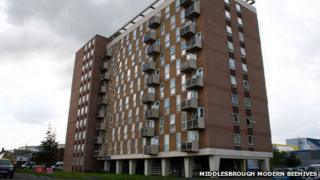 Kennedy Gardens Flats in Billingham