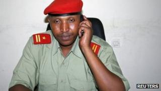 File photo of Bosco Ntaganda in eastern DR Congo, 2009