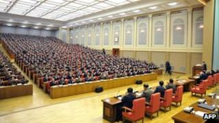North Korea Workers' Party plenary meeting - 31 March