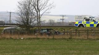 Crash scene