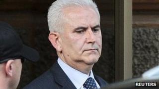Zivko Budimir arrested in Sarajevo. 26 April 2013