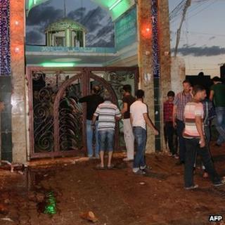 Aftermath of Thursday's attacks in Kirkuk. 15 May 2013