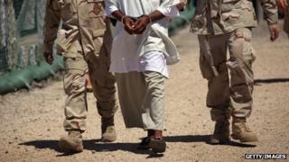 Inmate at Guantanamo