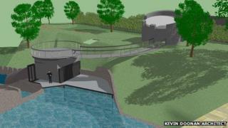 Artist's impression of proposed scheme