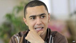 Tunisian rapper Ala Yaacoubi (13 June 2013)