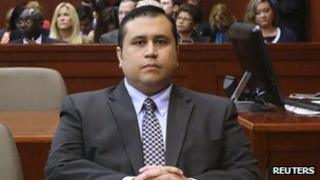 George Zimmerman in court in Sanford, Florida on 24 June 2013