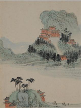 Picture from the exhibition, A Tale Of Two Cities